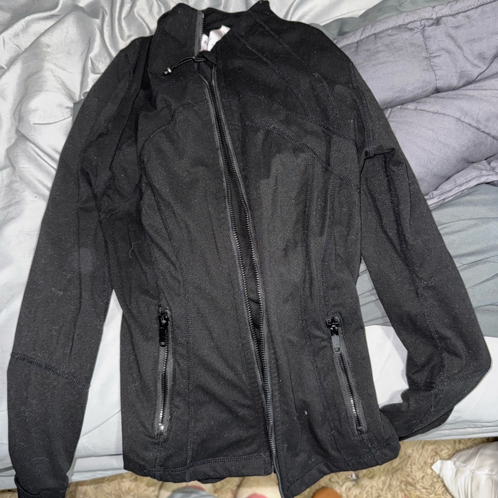 Lululemon Athletica Black Lightweight Shirt Jacket
